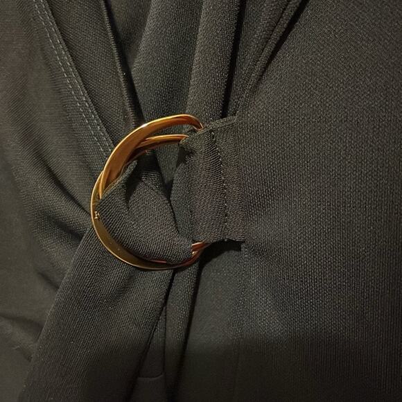 Lauren Ralph Lauren Stretch Jersey Top Navy Size 2X - Picture 4 of 5